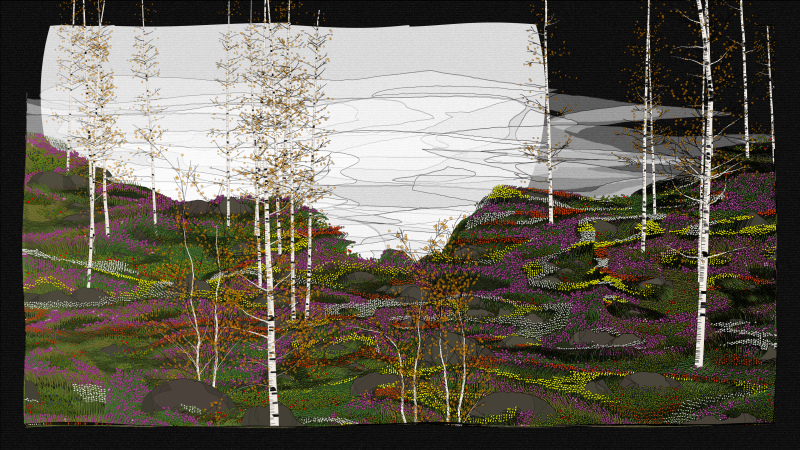one million trees random output